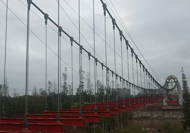 Suspension Bridge Cable System